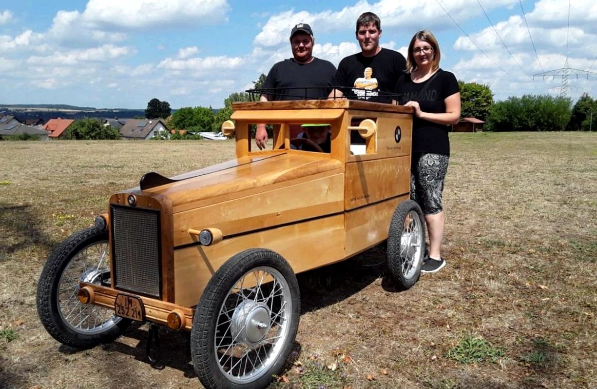 The hot rod of the soapboxes is launched in wolfsdorf
